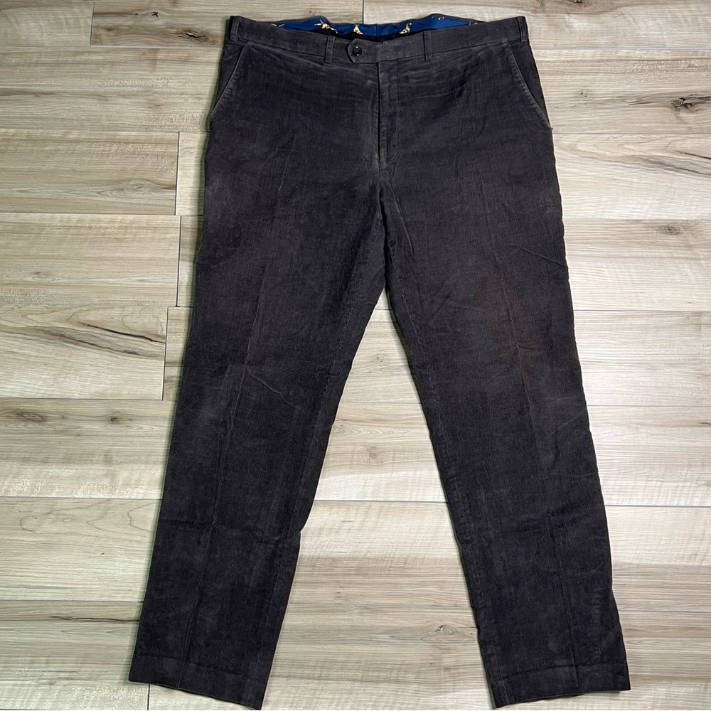 Mens Charcoal Gray Lauren Ralph Lauren Corduroys